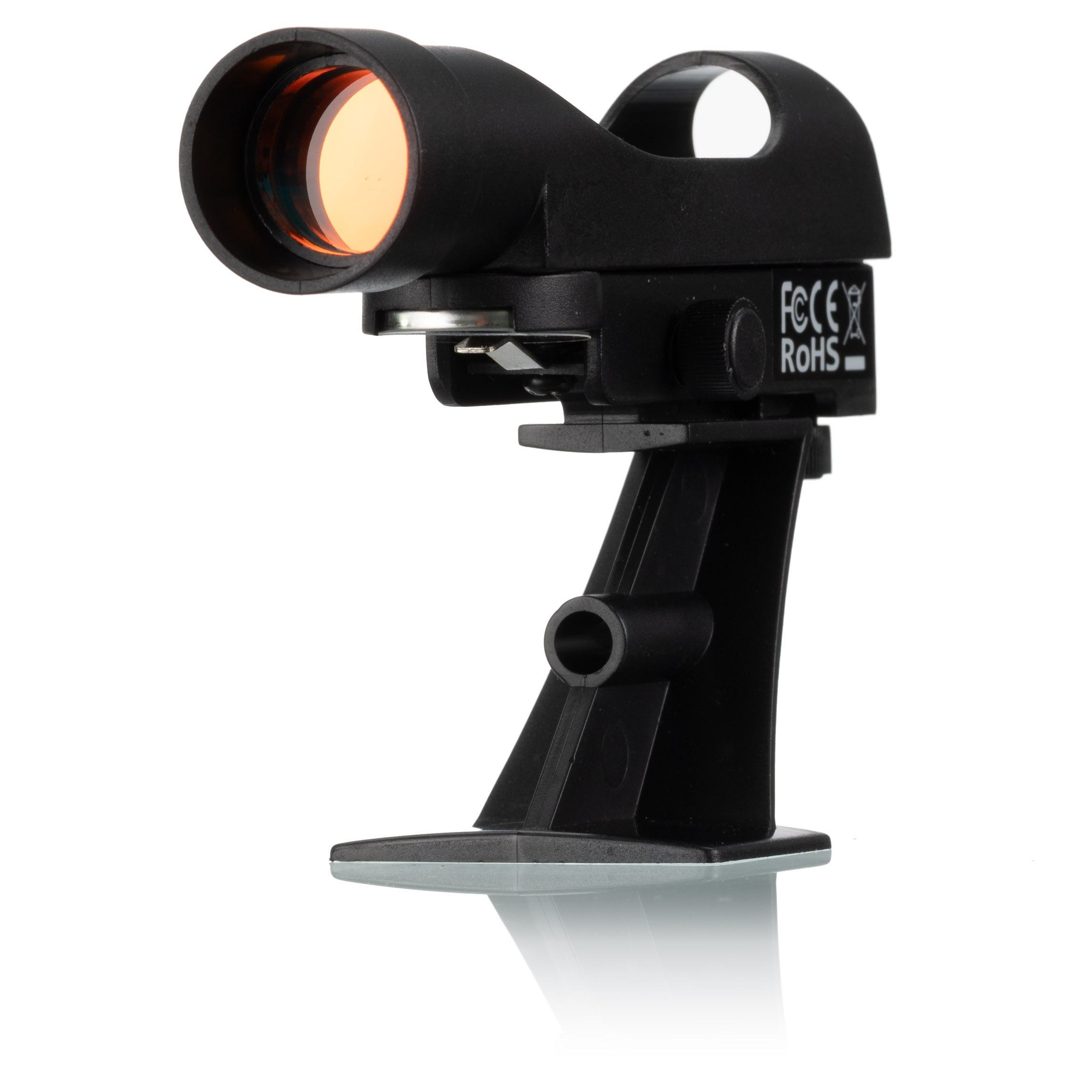 BRESSER Buscador de punto rojo LED para telescopios Carbon Look