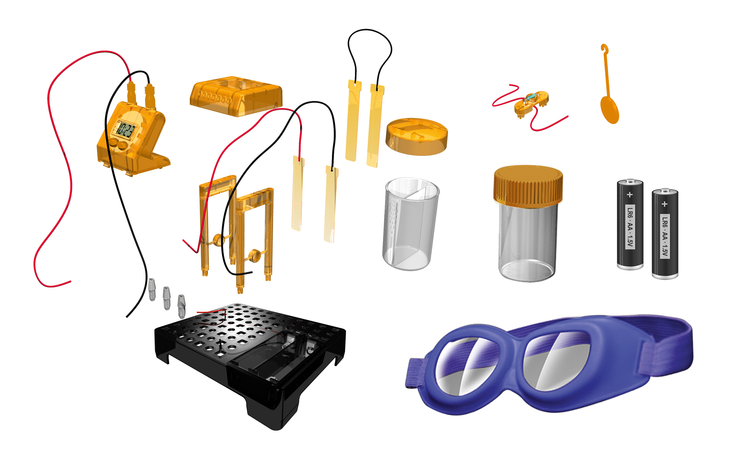 BRESSER Junior Set para Experimentación Reloj accionado con Líquido