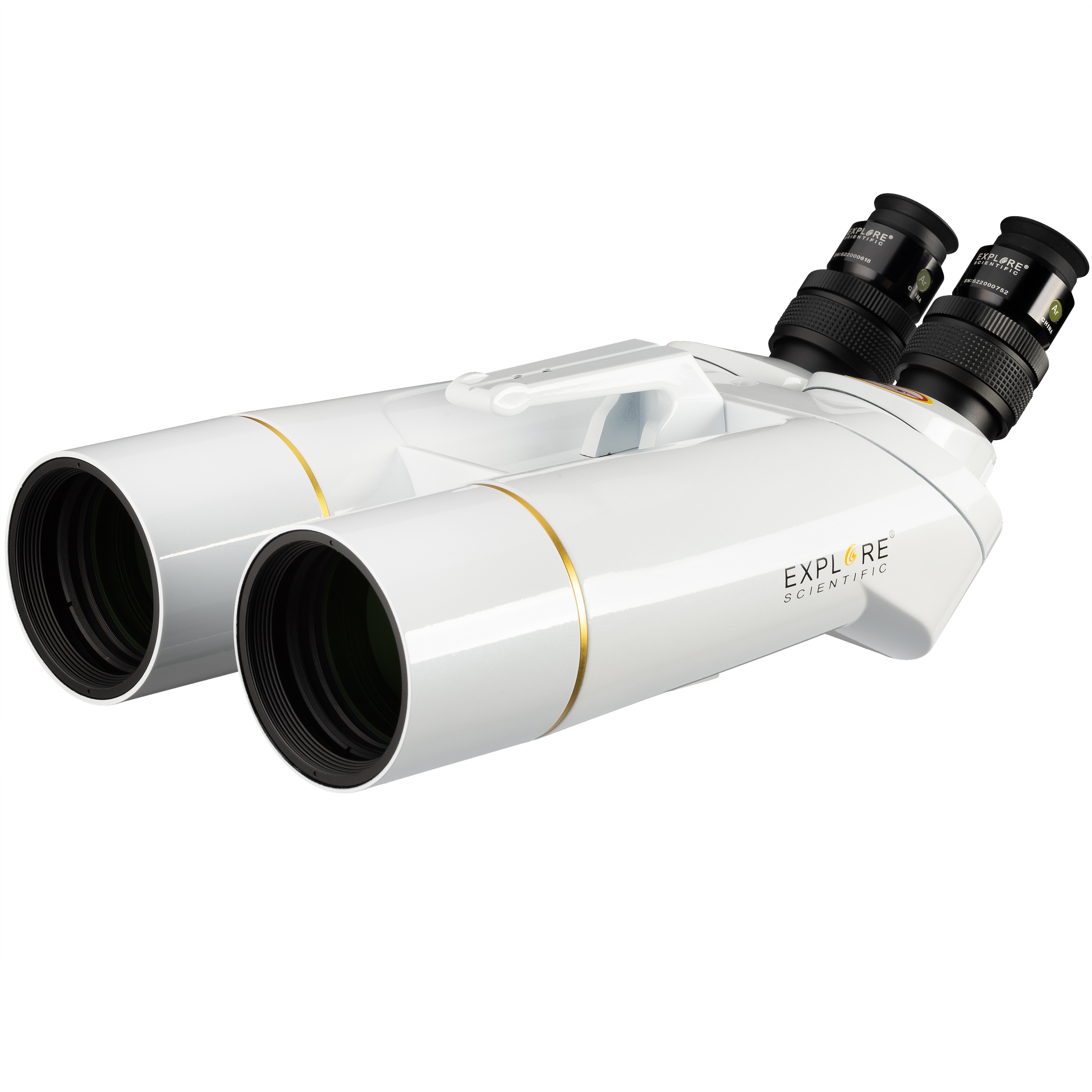 EXPLORE SCIENTIFIC BT-70 SF Binocular gigante con oculares de 62° LER 20mm