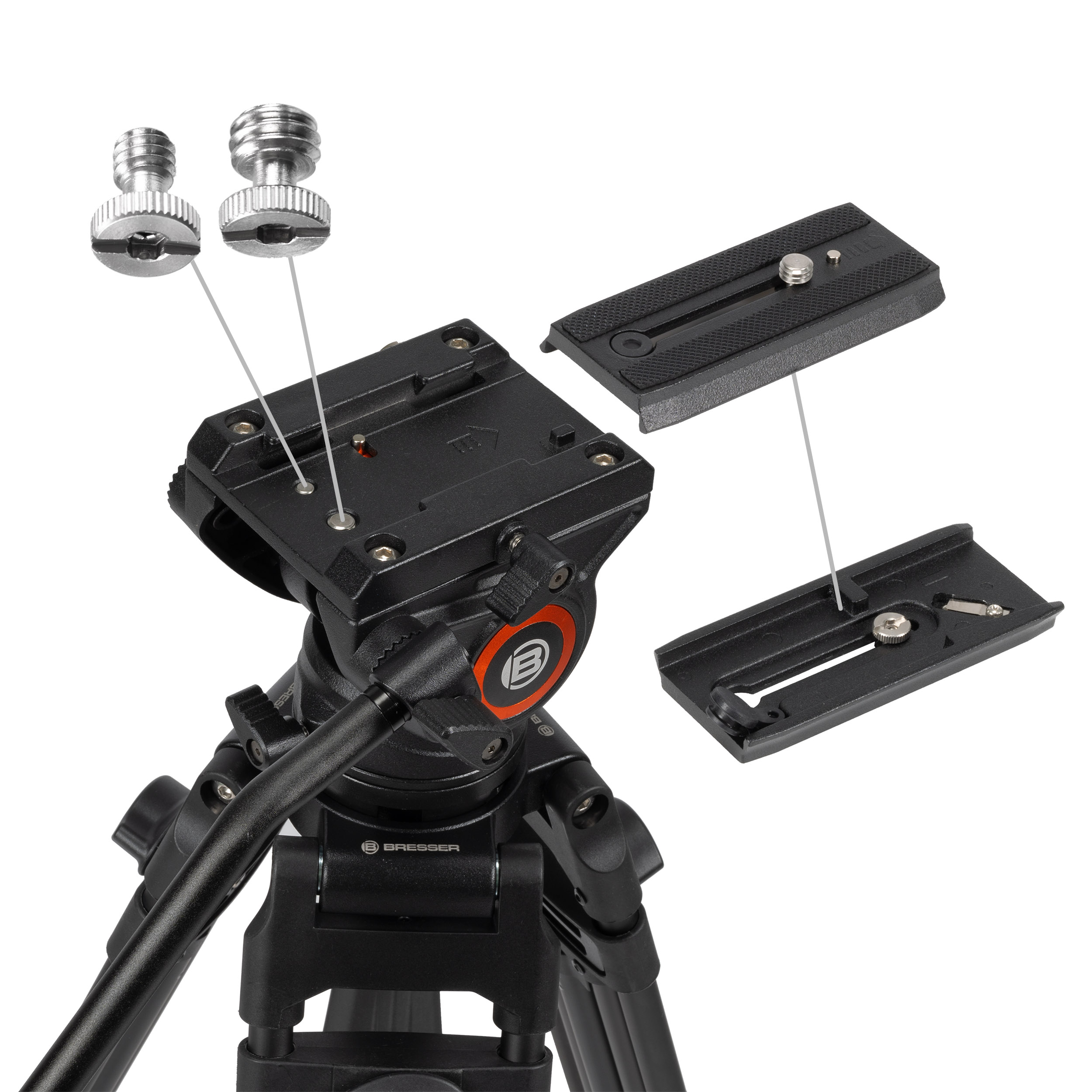 Bresser Tripod VT-01 Para Vídeo