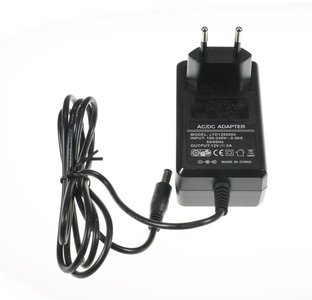 BRESSER adaptador de corriente de 12V-2.0A