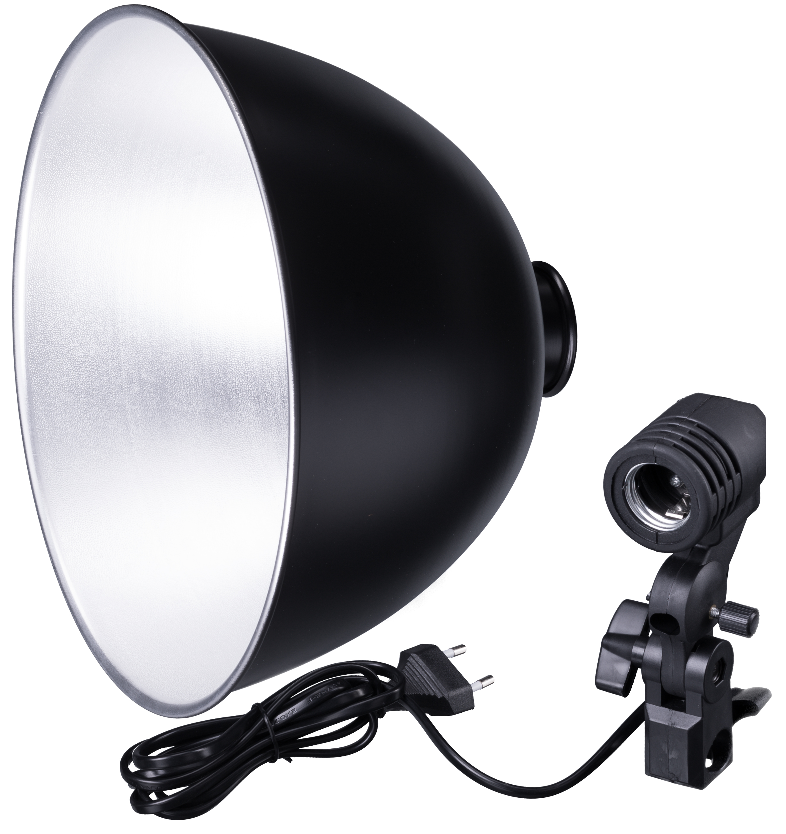 BRESSER MM-11 Portalámparas reflector 26cm para 1 luz