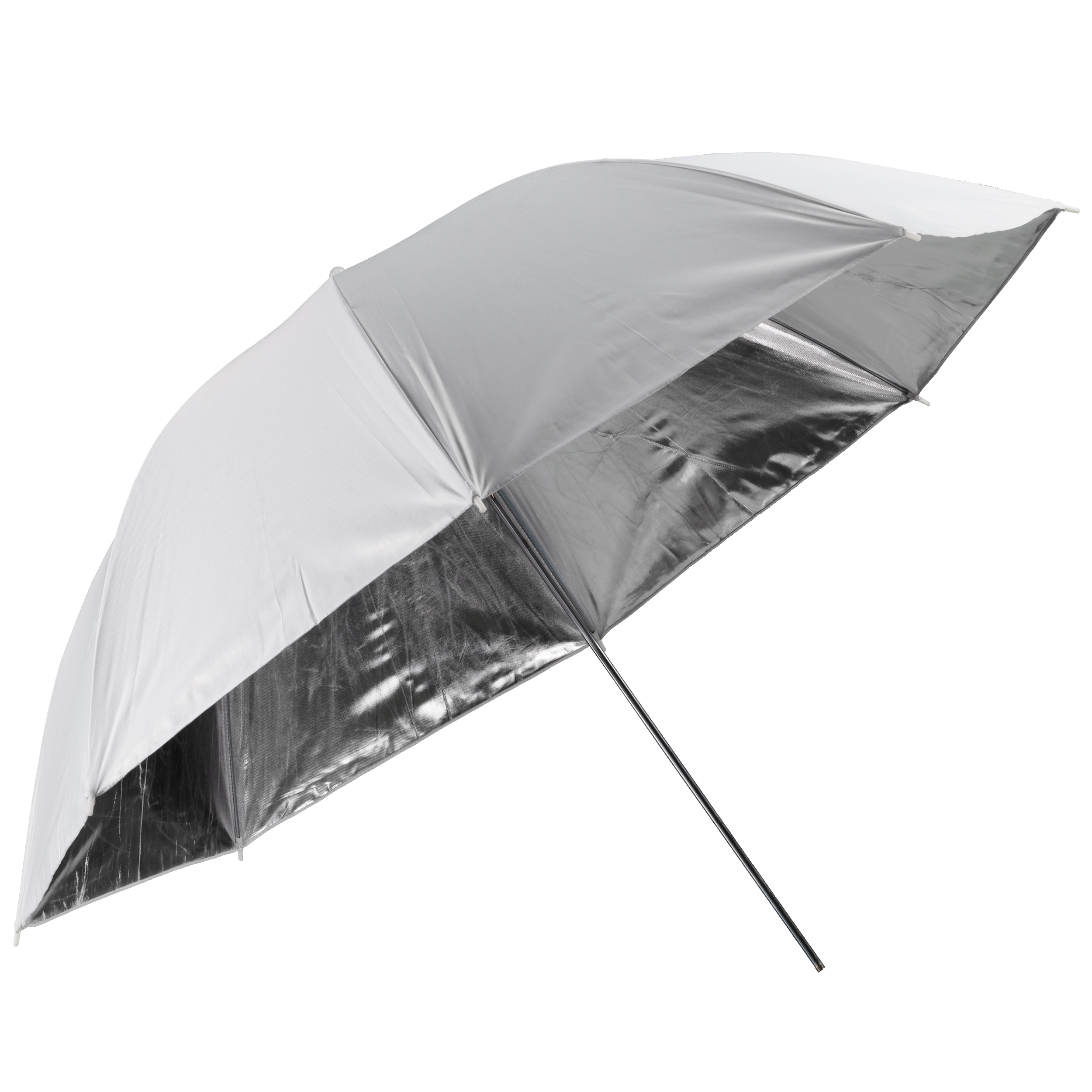 BRESSER SM-04 Paraguas reflector blanco/plata 109cm - 3 piezas