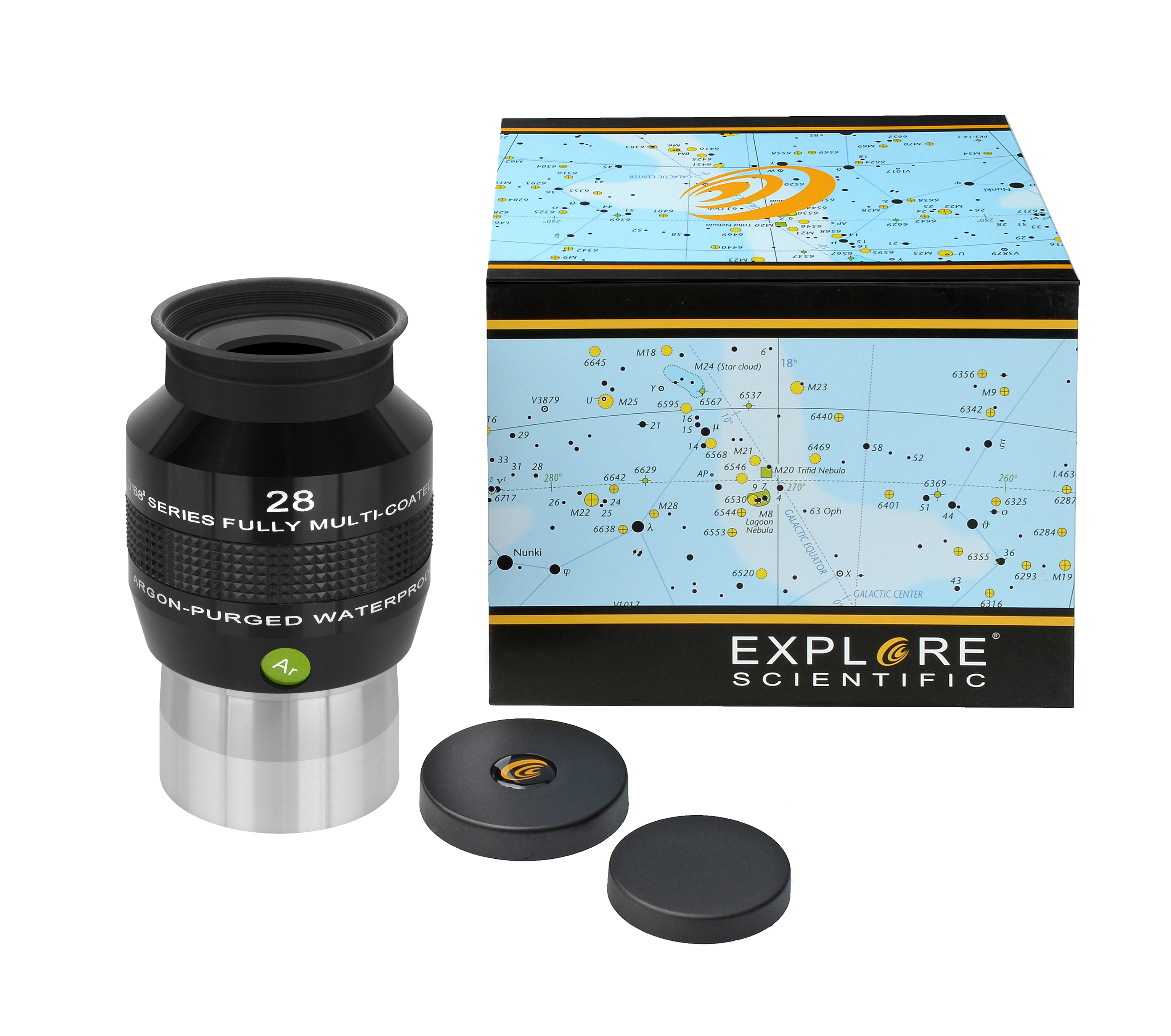 EXPLORE SCIENTIFIC 68° Ar Ocular 28mm (2")