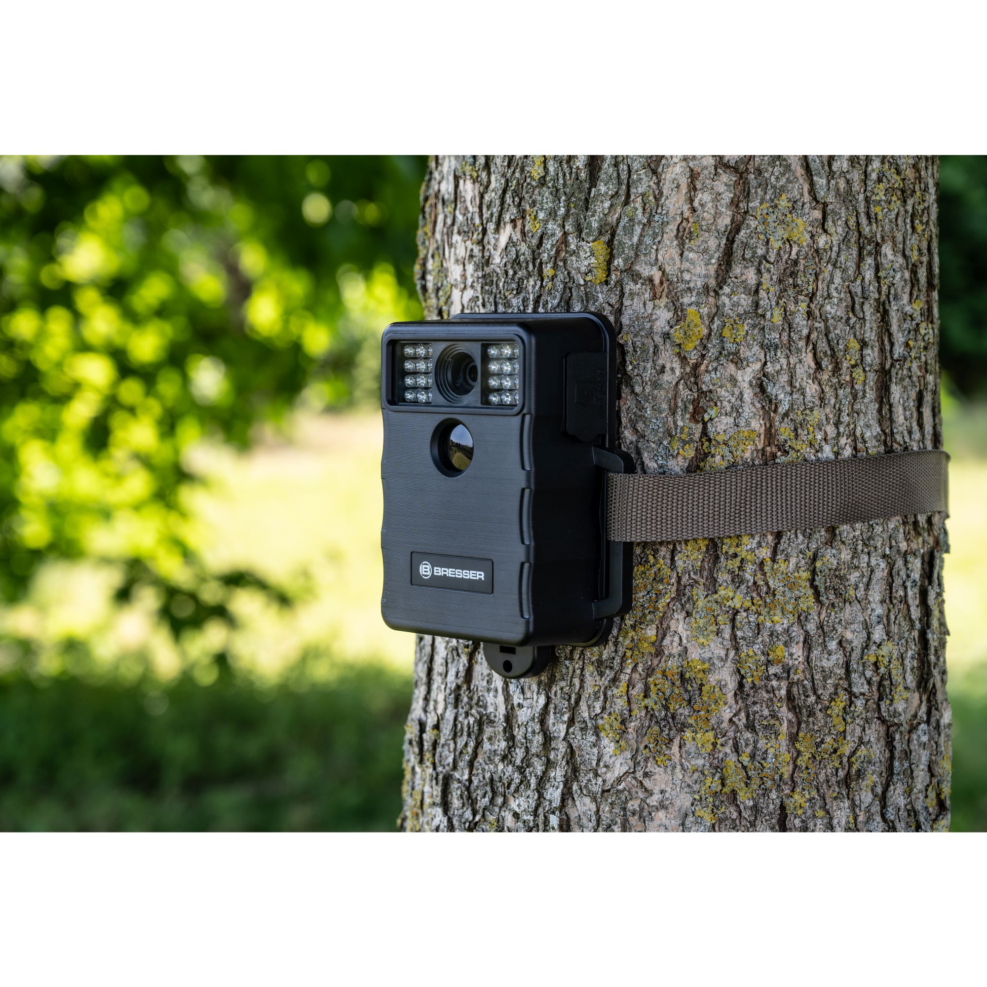 BRESSER Cámara de fauna de 5 MP full HD con sensor de movimiento PIR