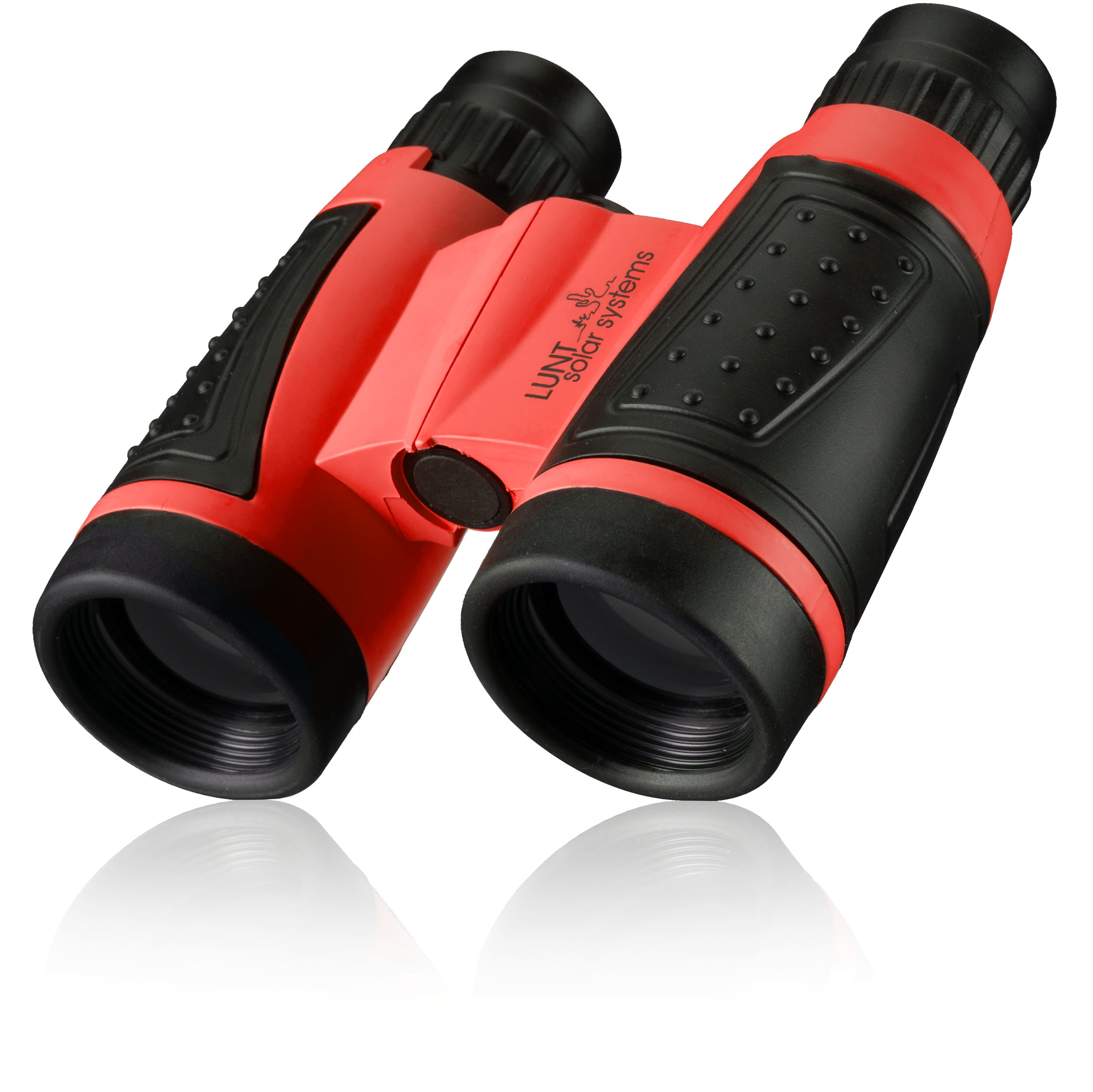 LUNT Mini SUNoculars Prismáticos solares rojo