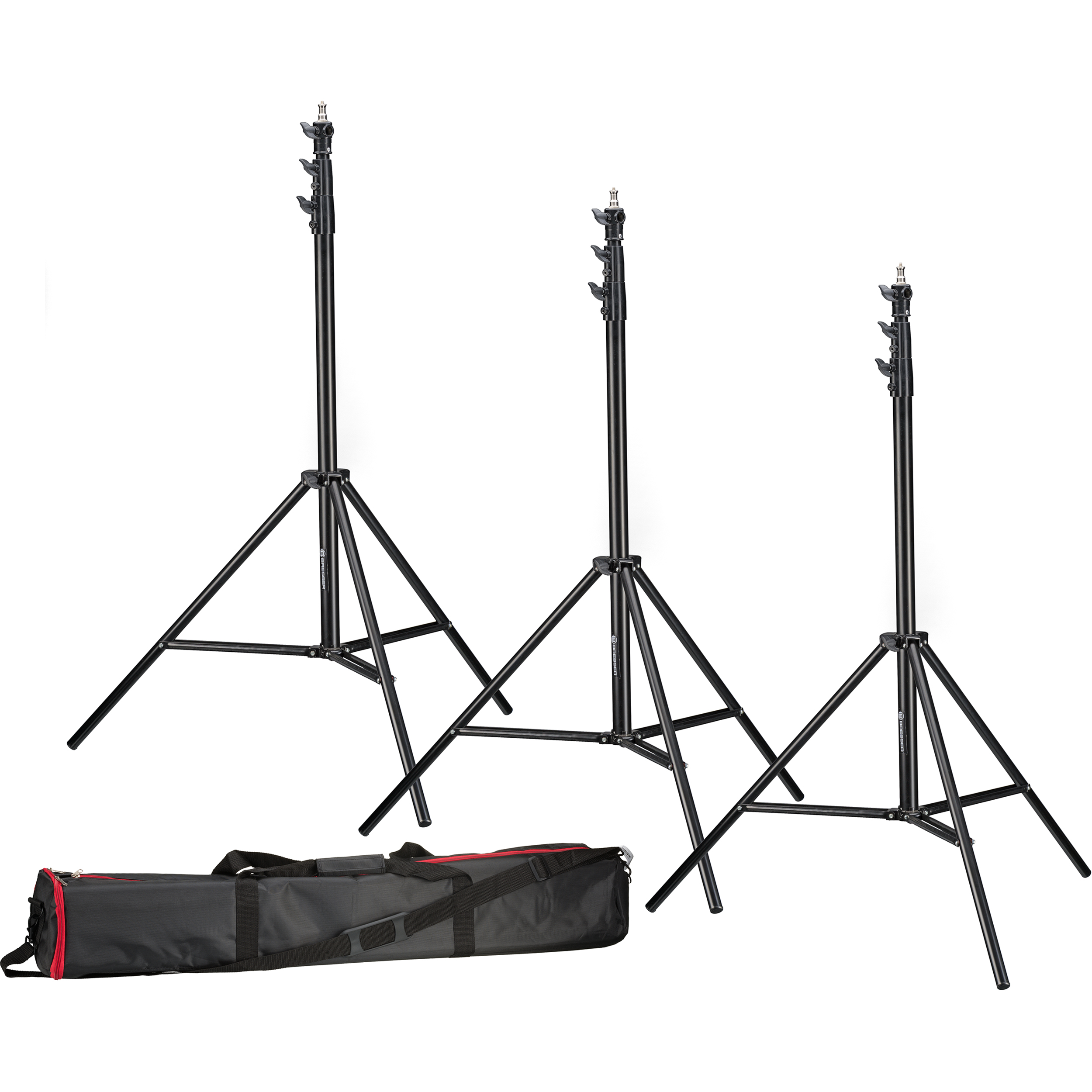 3 Pies de Estudio BRESSER BR-TP280 PRO-1 (280 cm) + bolsa