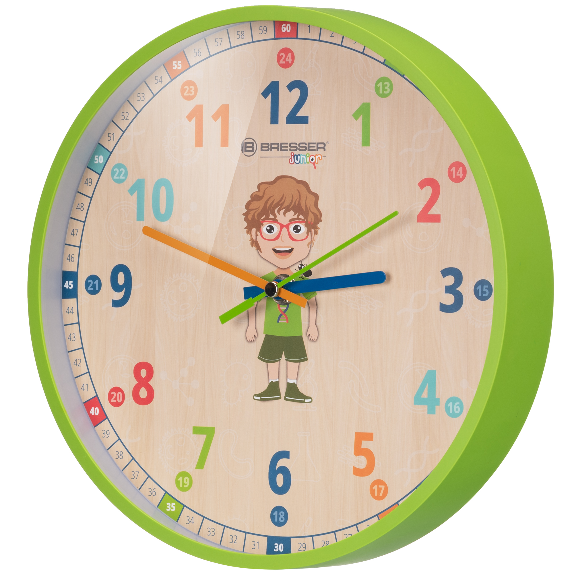 BRESSER JUNIOR Kinder-Wanduhr (Refurbished)