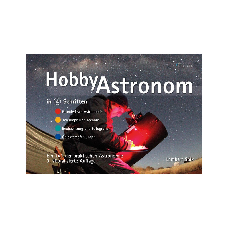 OCULUM VERLAG - Hobby-Astronom in 4 Schritten (Libro en Lengua alemana)