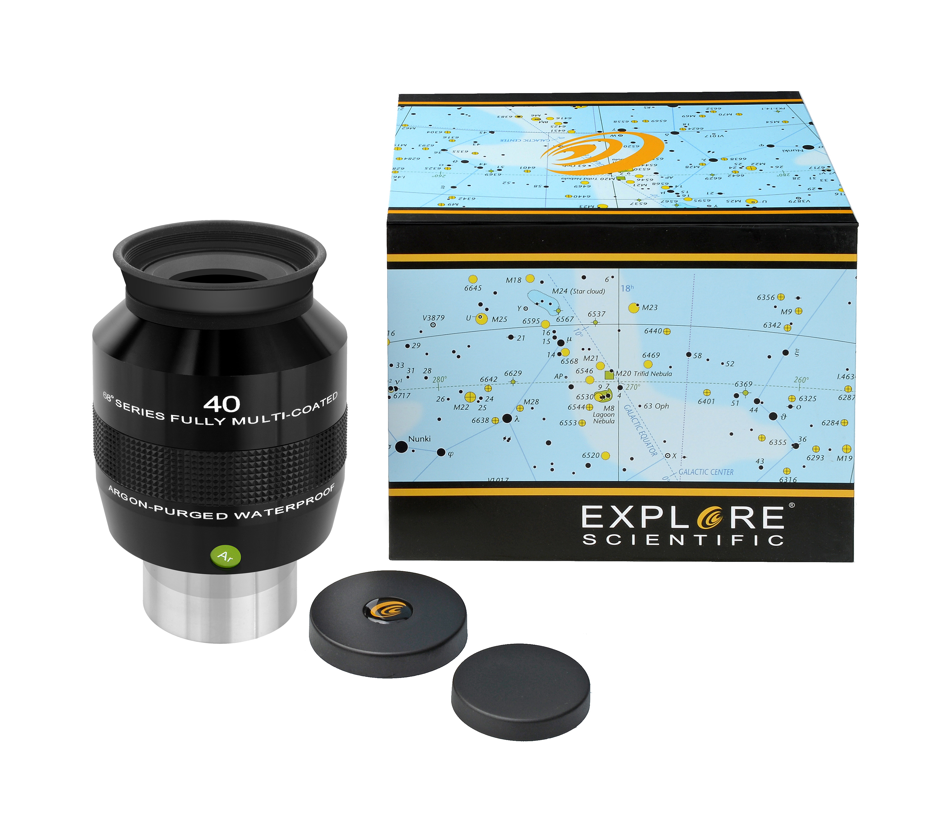 EXPLORE SCIENTIFIC 68° Ar Ocular 40mm (2")