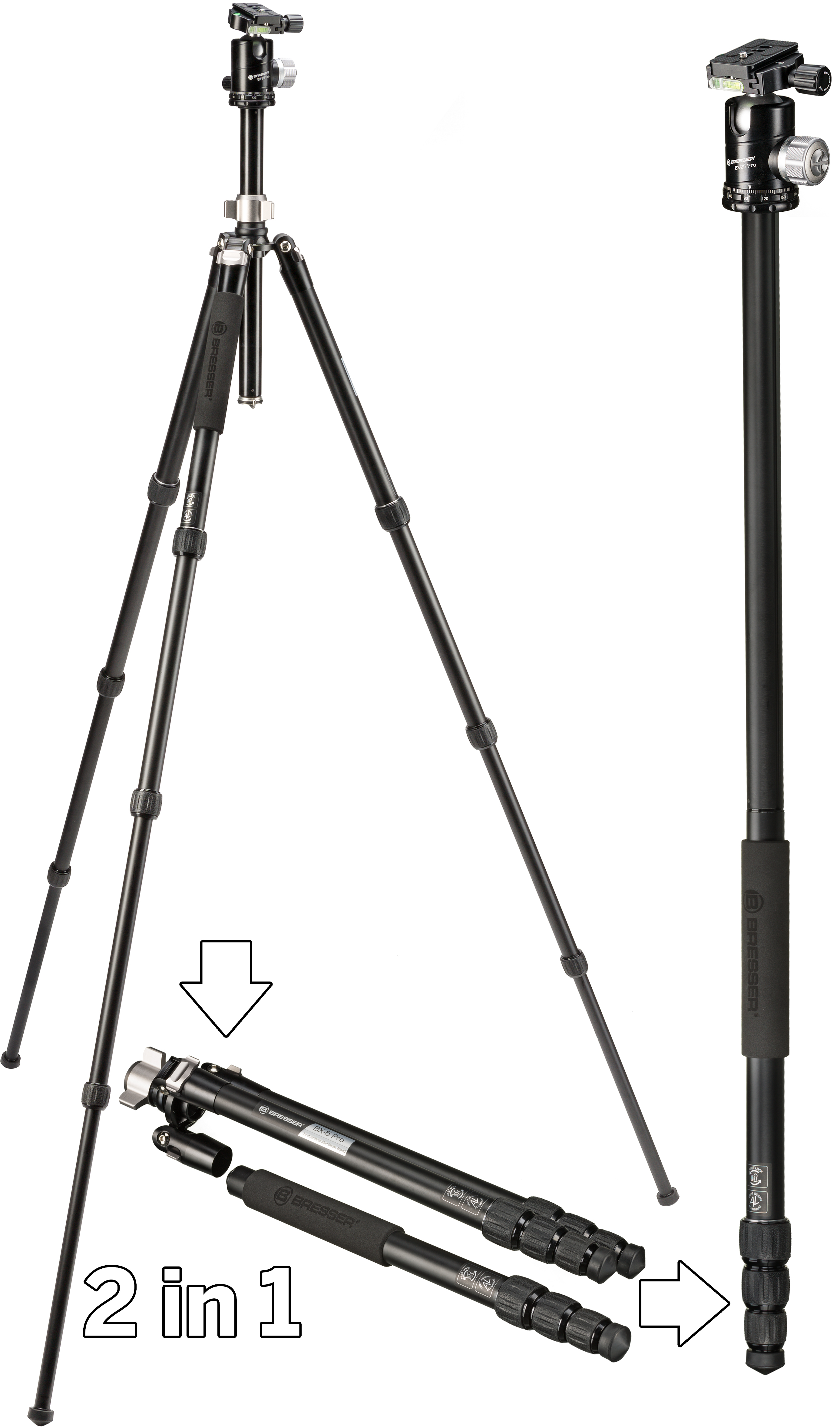 BRESSER BX-25 Pro Trípode fotográfico