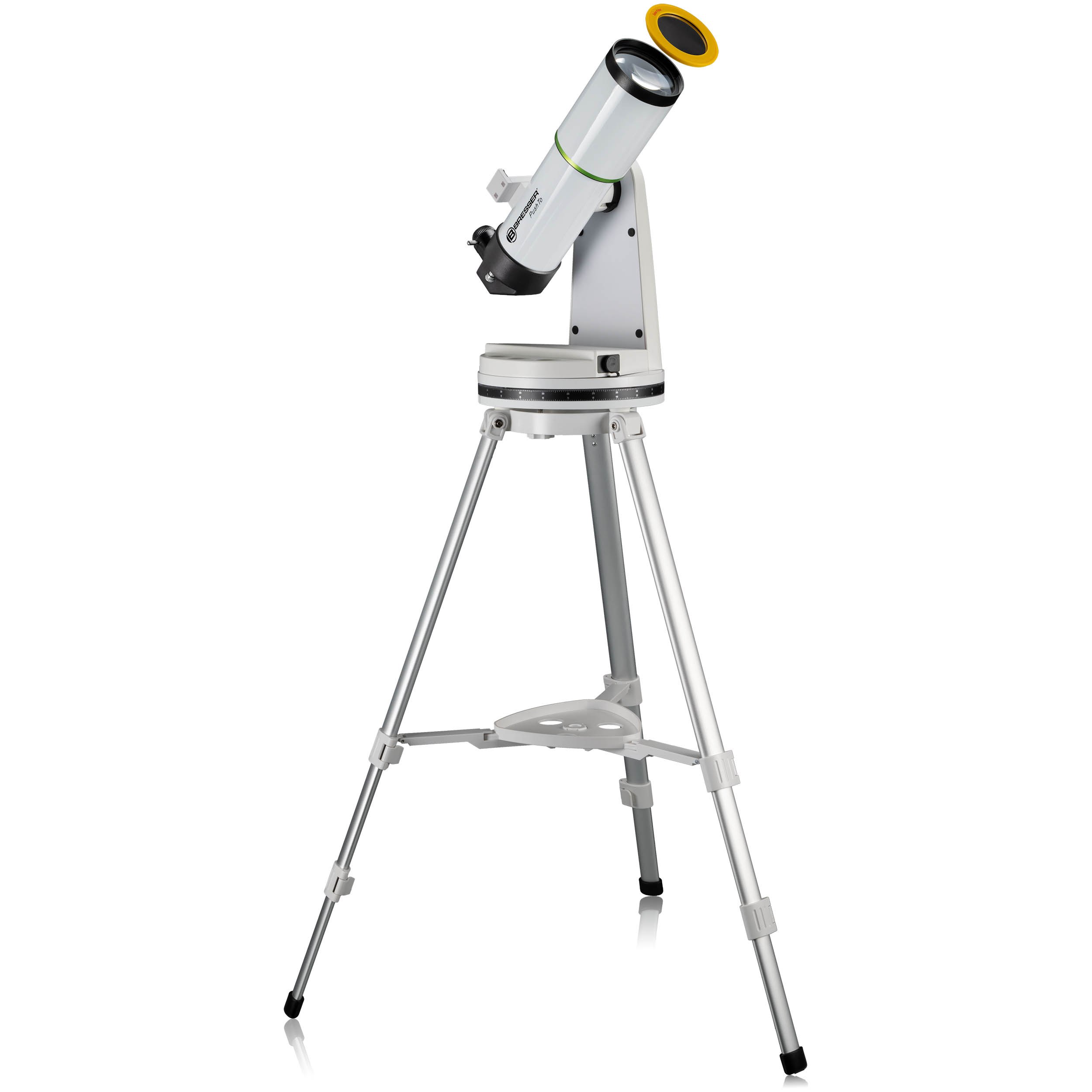 BRESSER PushTo AR-80/400 Smart-Telescopio con trípode