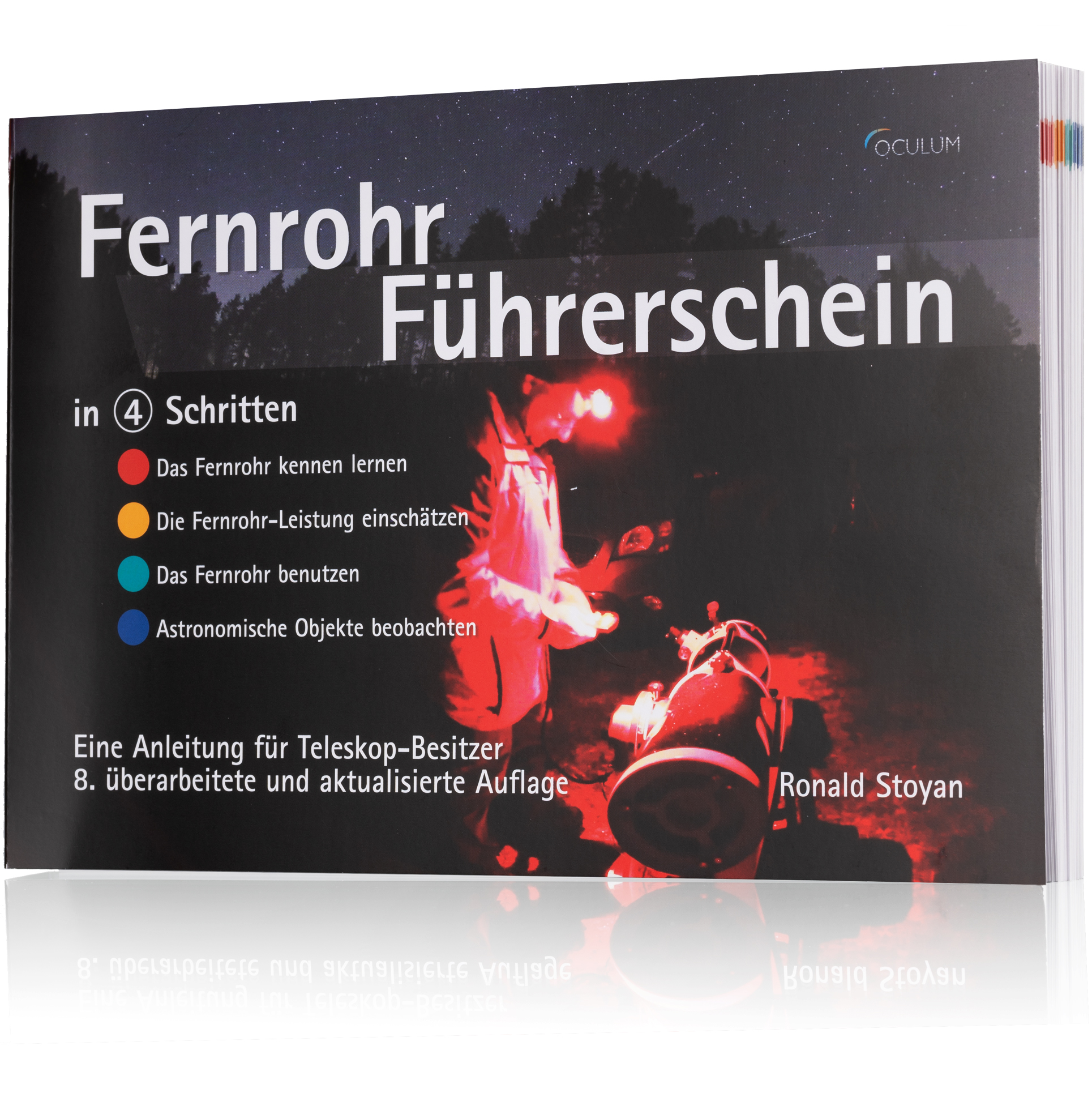 OCULUM VERLAG - Fernrohr-Führerschein in 4 Schritten (EN ALEMÁN)