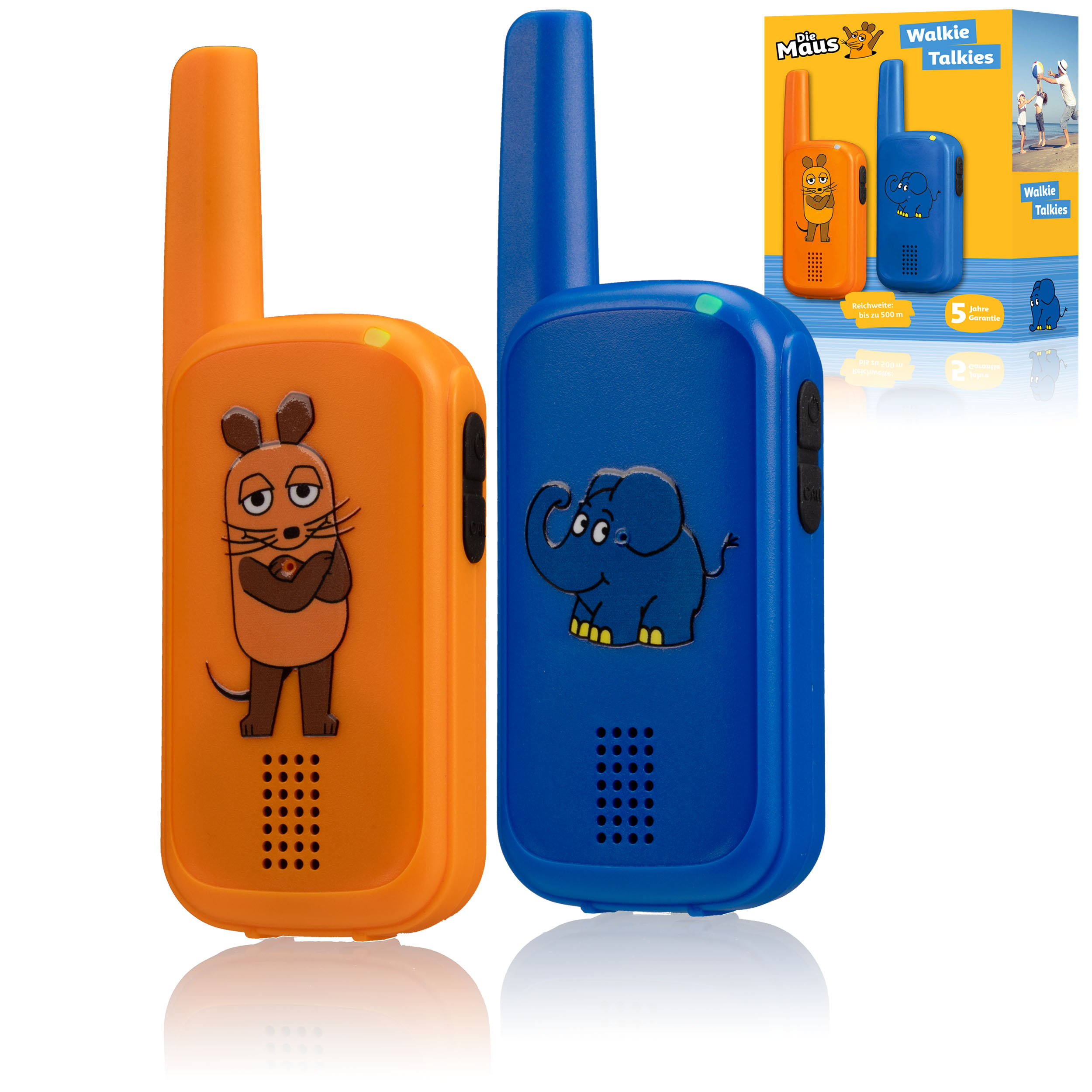 Walkie-Talkies DieMaus para niños