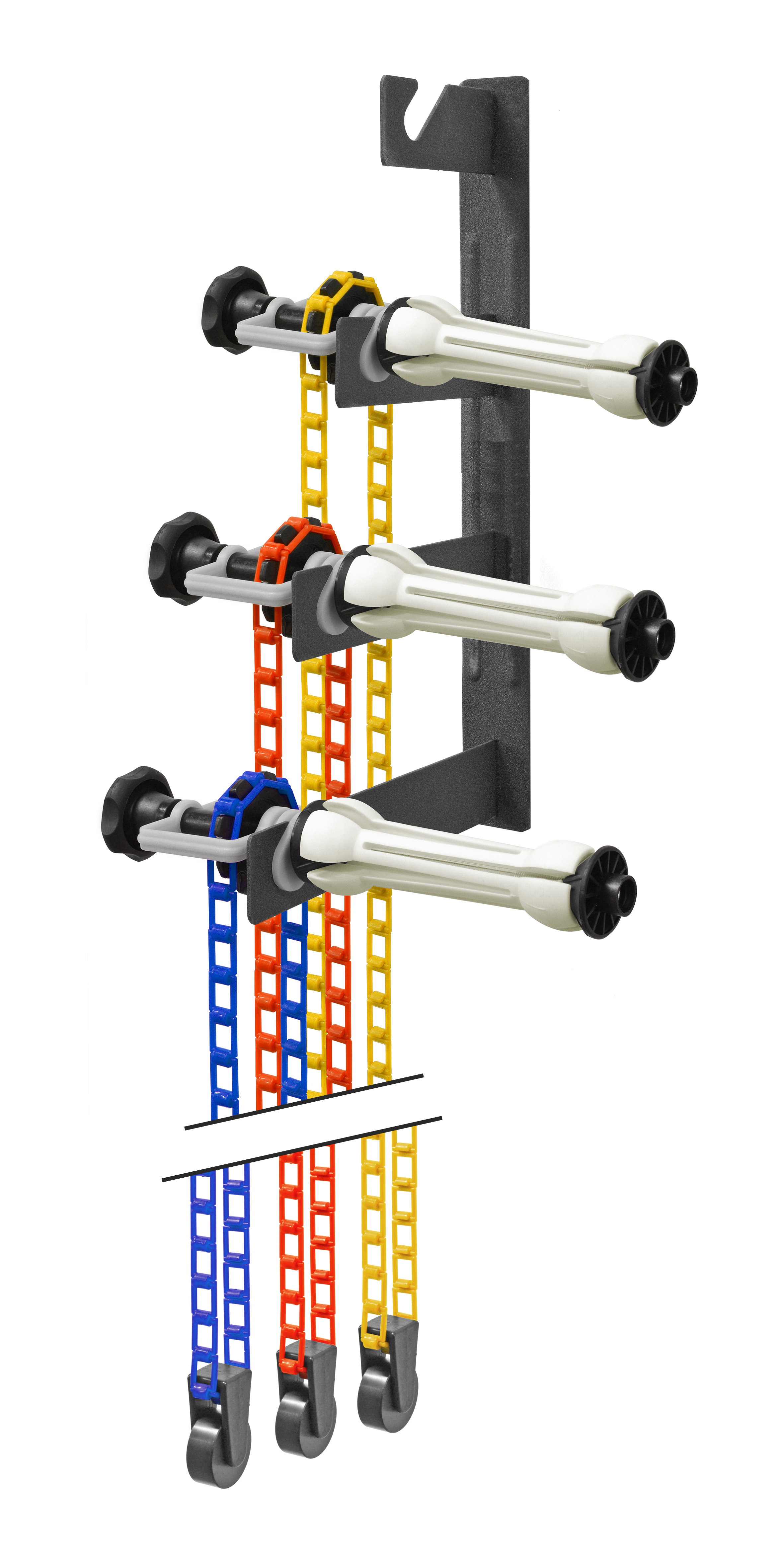 Sistema de telón de fondo BRESSER MB-2 para montaje en pared o techo