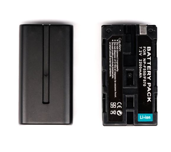 BRESSER Batería recargable NP-F550 2200mAh