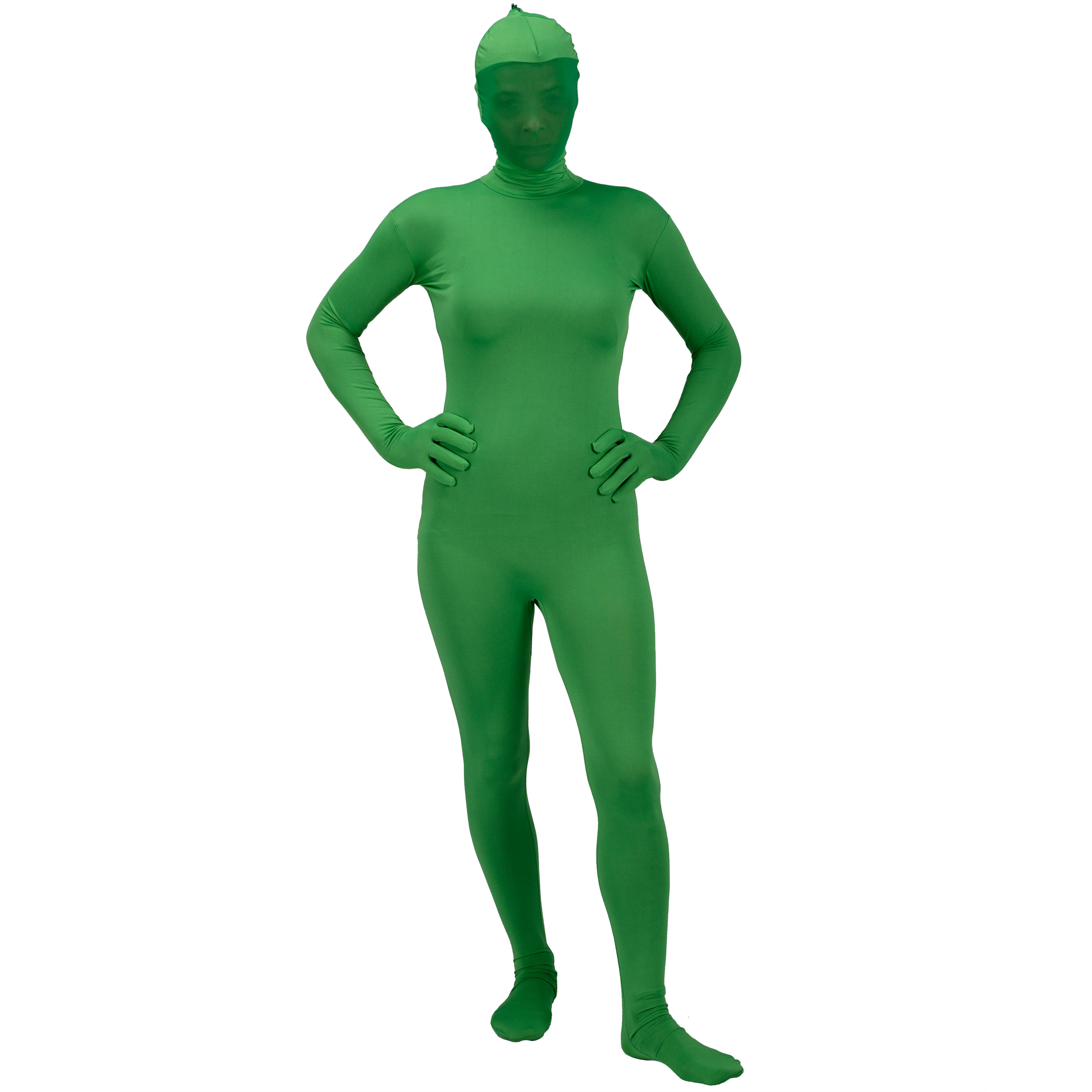 BRESSER Traje de cuerpo completo verde croma XXL