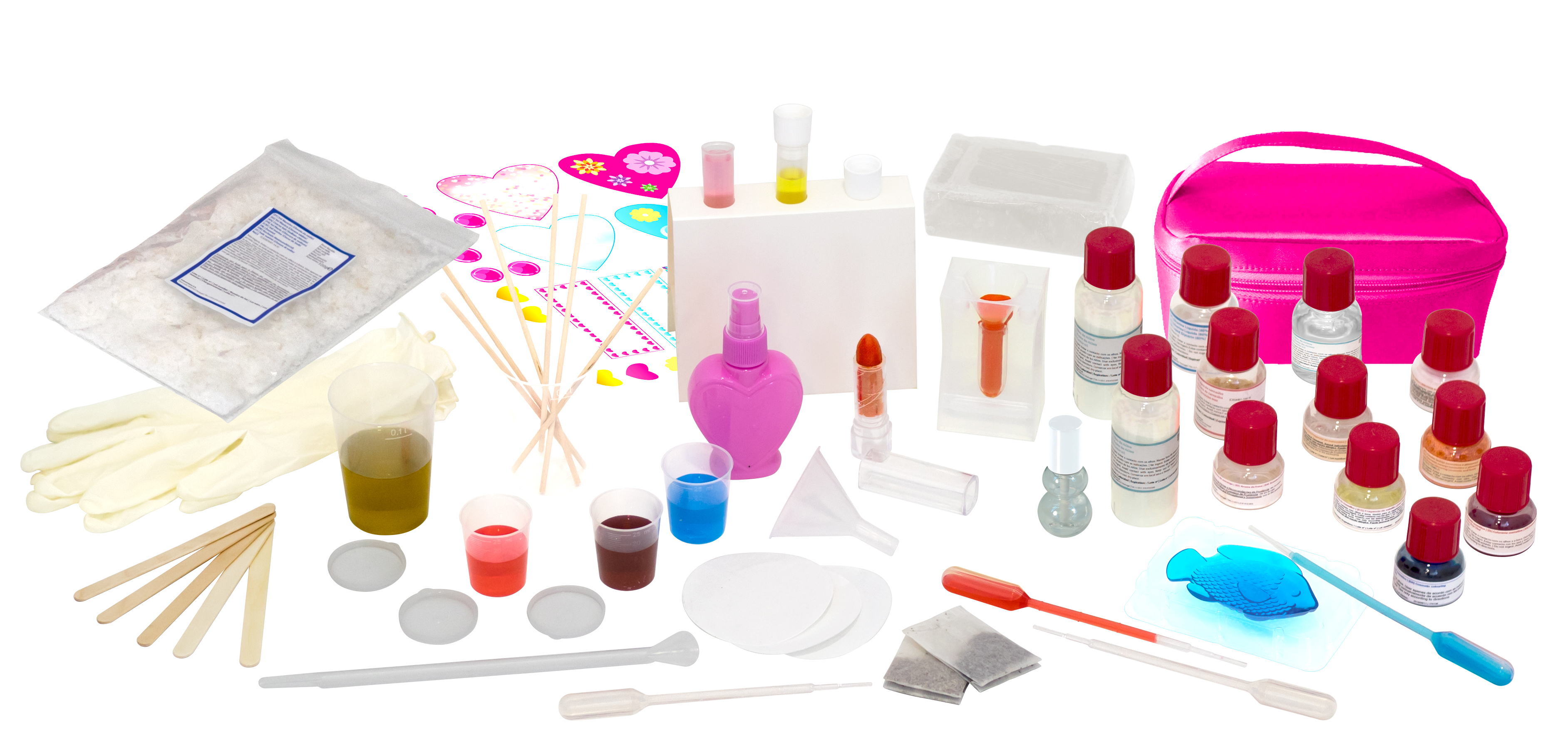 Kit de experimentación BRESSER JUNIOR - Cosmética hecha en casa