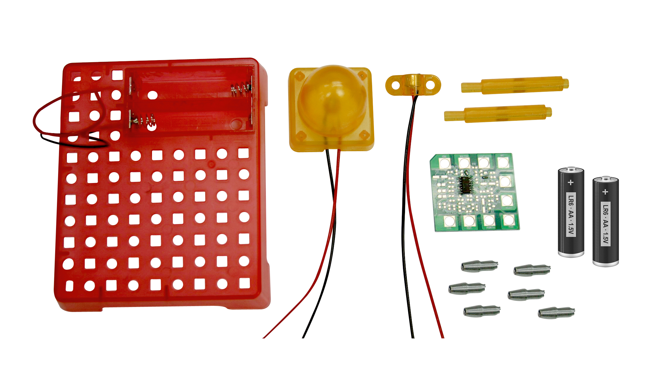 BRESSER JUNIOR Set para Experimentación Sensor de Sonido electrónico