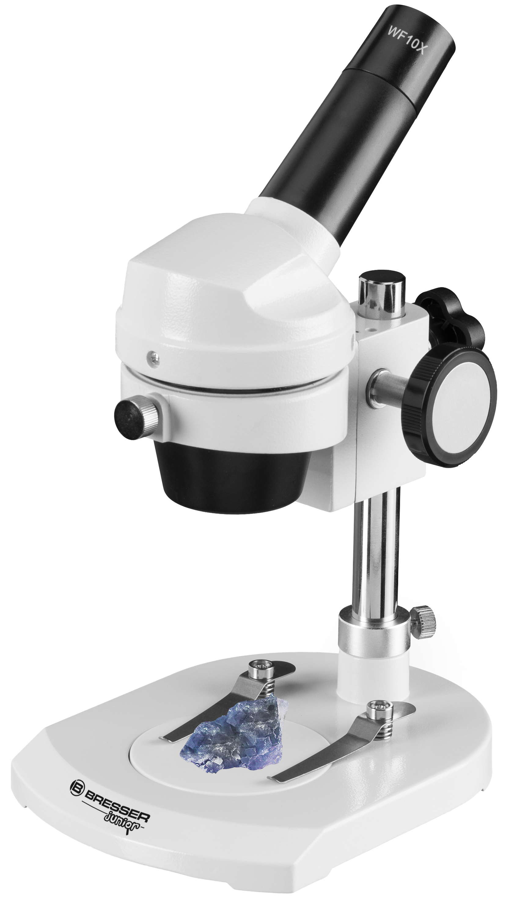 Microscopio de luz reflejada BRESSER JUNIOR con 20 aumentos y carcasa de metal resistente