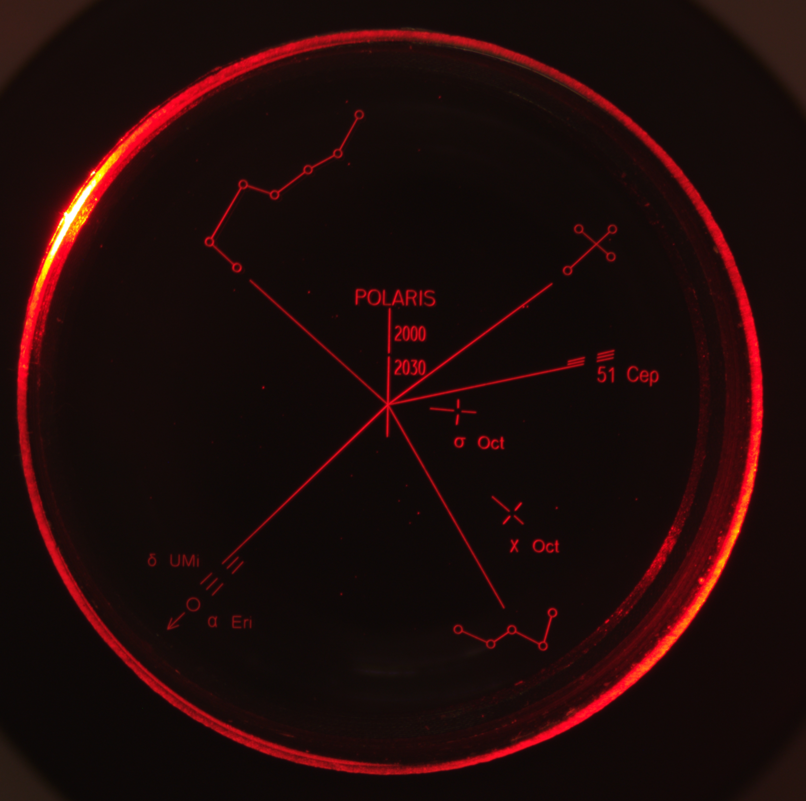 Buscador polar BRESSER para StarTracker PM-100