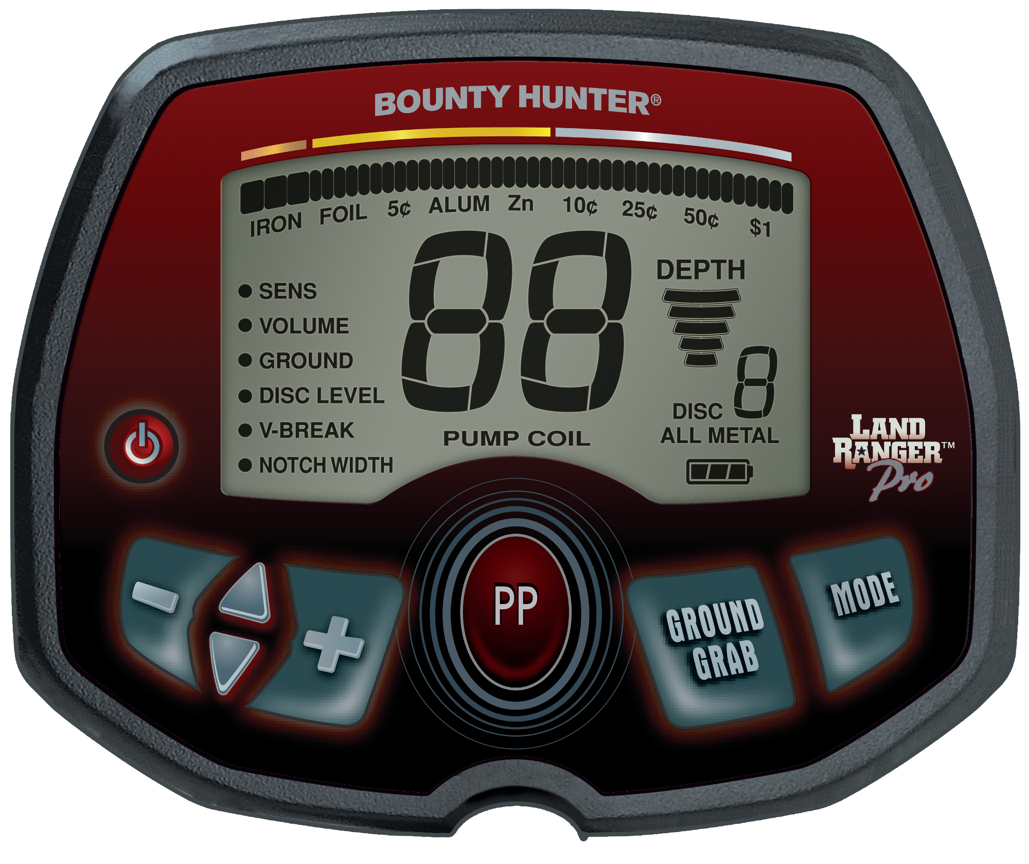 BOUNTY HUNTER Land Ranger Pro Detector de Metales