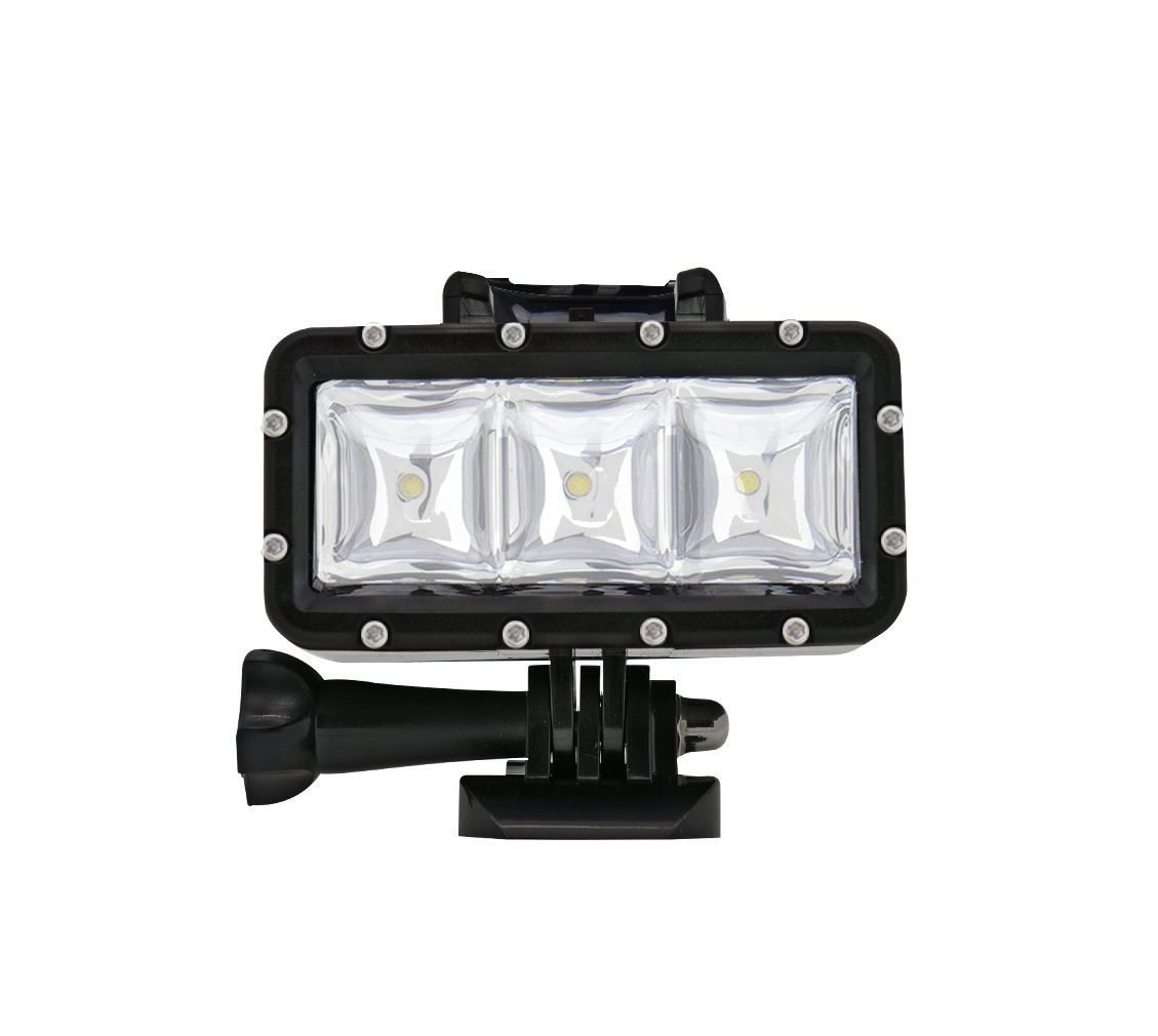 BRESSER foco LED para Action Cam 