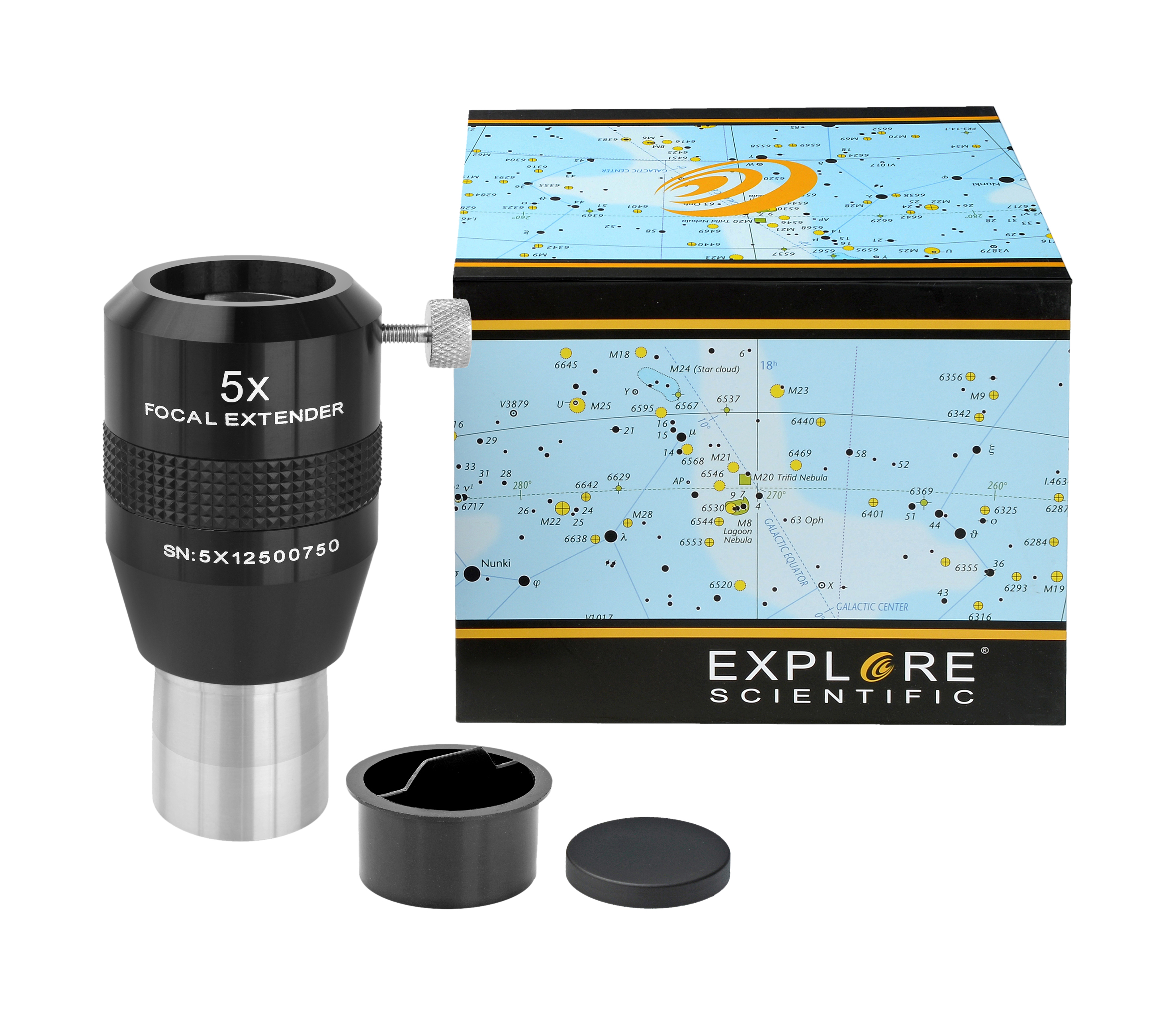 EXPLORE SCIENTIFIC Teleconvertidor 5x 31,7mm/1.25"