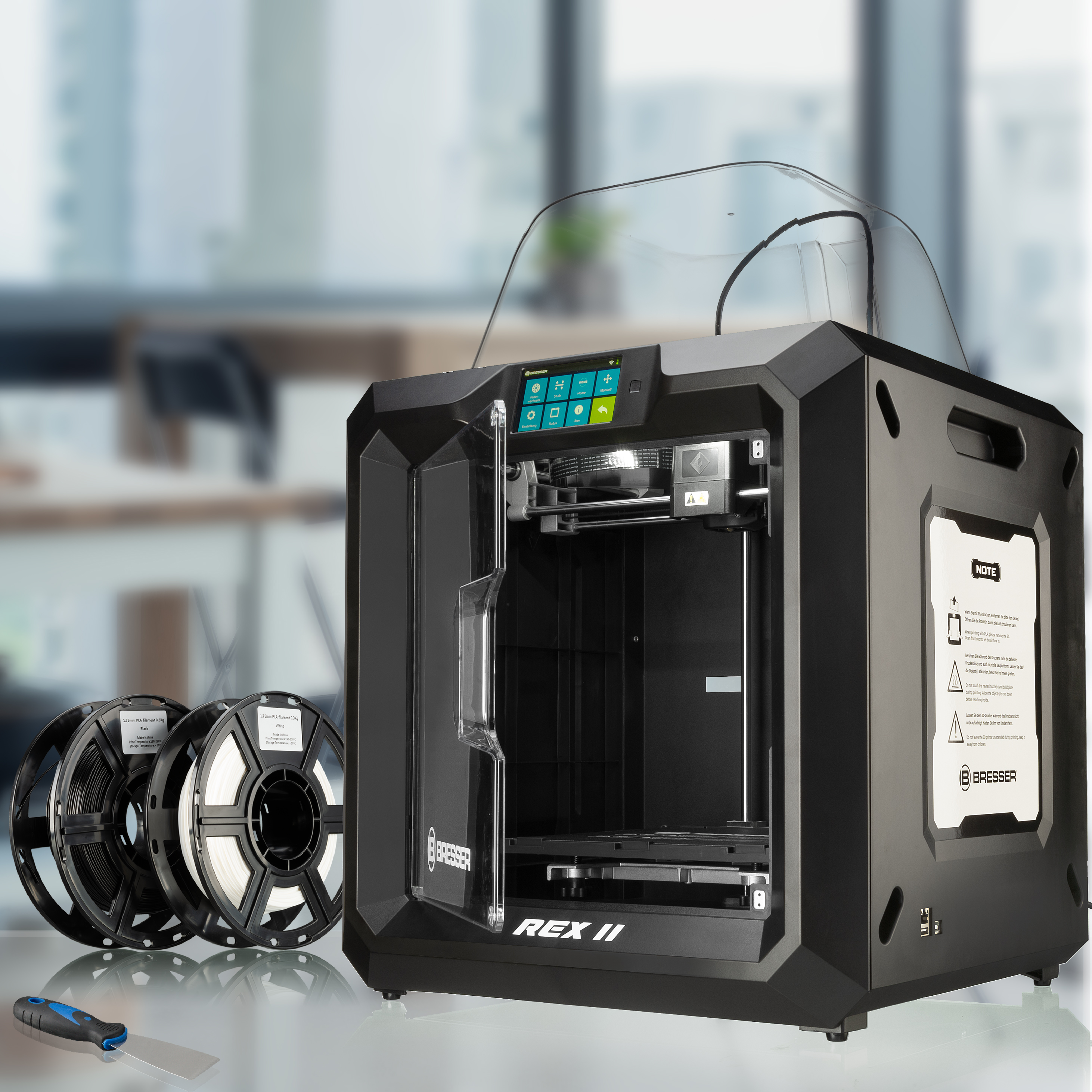 Impresora 3D BRESSER REX II WIFI